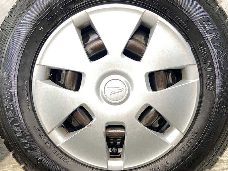 ダンロップ エナセーブ VAN01 145R12 6PR /ダイハツ純正  4.0J+ 100-4穴 4本