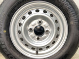 ブリヂストン エコピア R710A 145/80R12 80/78LT /ダイハツ純正  4.0J+ 100-4穴 4本