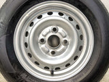 ブリヂストン K370 145/80R12 80/78LT /ダイハツ純正  4.0J+ 100-4穴 4本