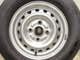 ブリヂストン K370 145/80R12 80/78LT /ダイハツ純正  4.0J+ 100-4穴 4本