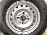 ブリヂストン K370 145/80R12 80/78LT /ダイハツ純正  4.0J+ 100-4穴 4本
