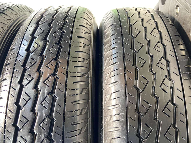 ブリヂストン K370 145/80R12 80/78LT /スズキ純正  4.0J+ 100-4穴 4本