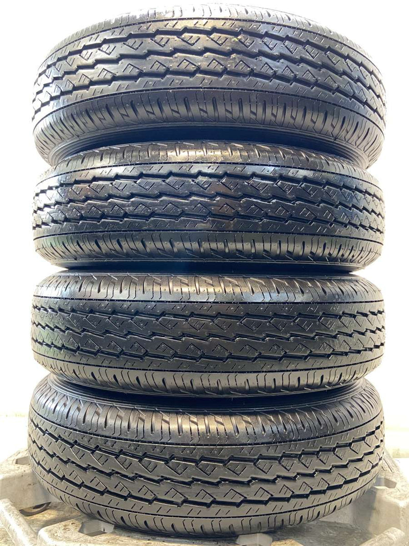 ブリヂストン K370 145/80R12 80/78LT /スズキ純正  4.0J+ 100-4穴 4本