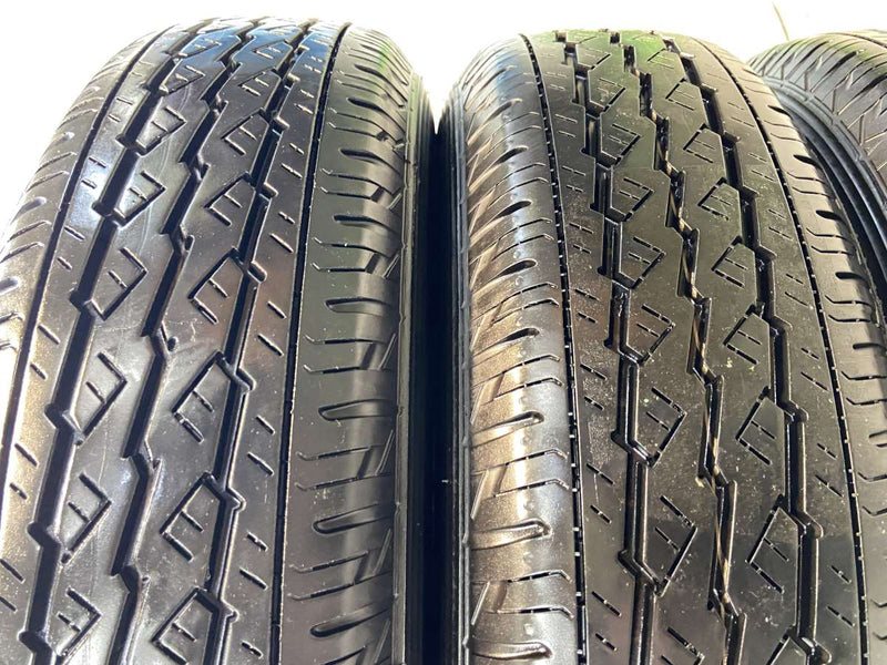 ブリヂストン K370 145/80R12 80/78LT /　  4.0J+ 100-4穴 4本