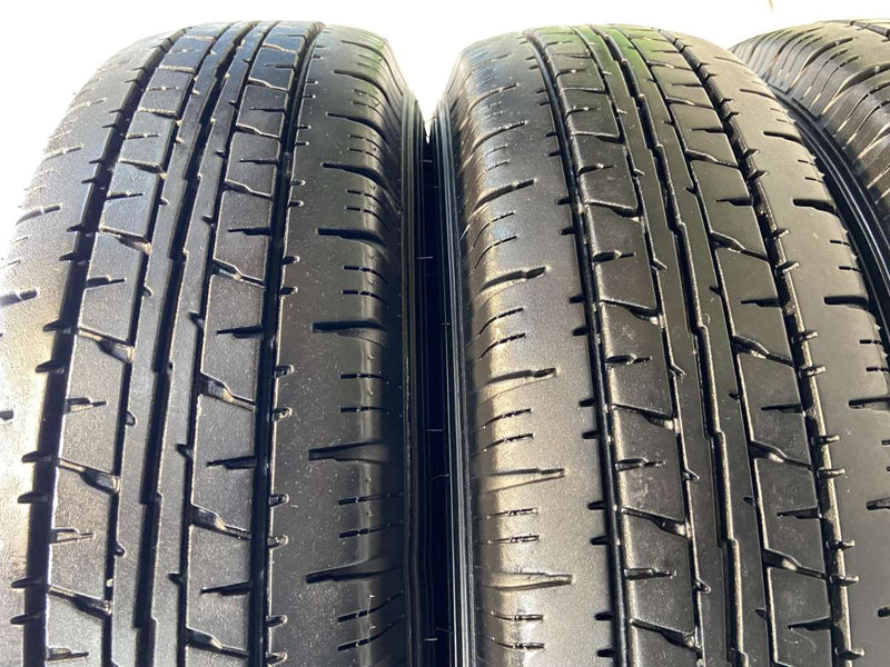 ダンロップ エナセーブ VAN01 145/80R12 80/78LT /ダイハツ純正  4.0J+ 100-4穴 4本