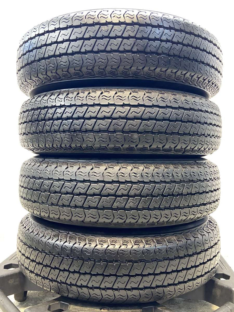 ヨコハマ スーパーバン 356 145/80R12 80/78LT /ダイハツ純正  4.0J+ 100-4穴 4本