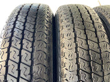 ヨコハマ スーパーバン 356 145/80R12 80/78LT /ダイハツ純正  4.0J+ 100-4穴 4本