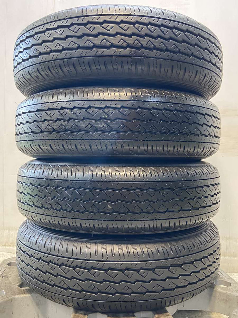 ブリヂストン K370 145/80R12 80/78LT /ダイハツ純正  4.0J+ 100-4穴 4本