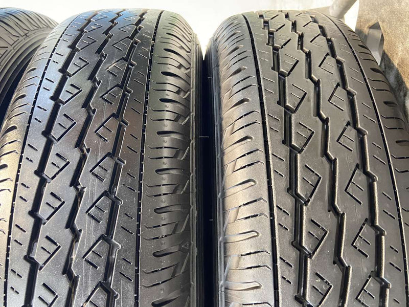 ブリヂストン K370 145/80R12 80/78LT /ダイハツ純正  4.0J+ 100-4穴 4本