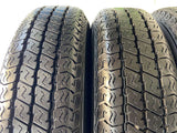 ヨコハマ スーパーバン 356 145/80R12 80/78LT /　 TOPY A100 4.0J+ 100-4穴 4本