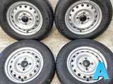 ブリヂストン K370 145/80R12 80/78LT /ダイハツ純正  4.0J+ 100-4穴 4本