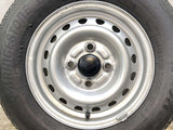 ブリヂストン K370 145/80R12 80/78LT /ダイハツ純正  4.0J+ 100-4穴 4本