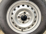 ブリヂストン K370 145/80R12 80/78LT /ダイハツ純正  4.0J+ 100-4穴 4本