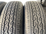 ブリヂストン K370 145/80R12 80/78LT /ダイハツ純正  4.0J+ 100-4穴 4本