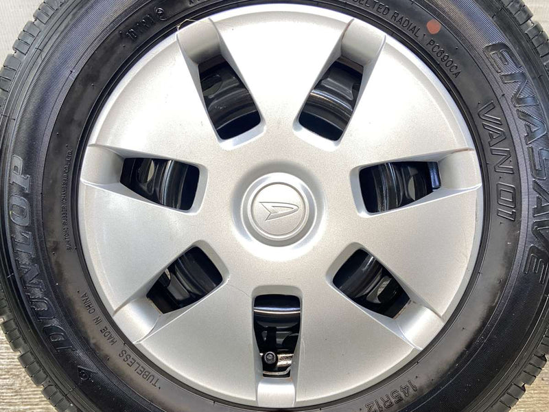 ダンロップ エナセーブ VAN01 145R12 6PR /ダイハツ純正  4.0J+ 100-4穴 4本