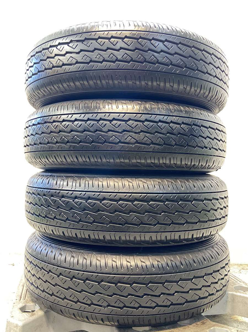 ブリヂストン K370 145/80R12 80/78LT /ダイハツ純正  4.0J+ 100-4穴 4本