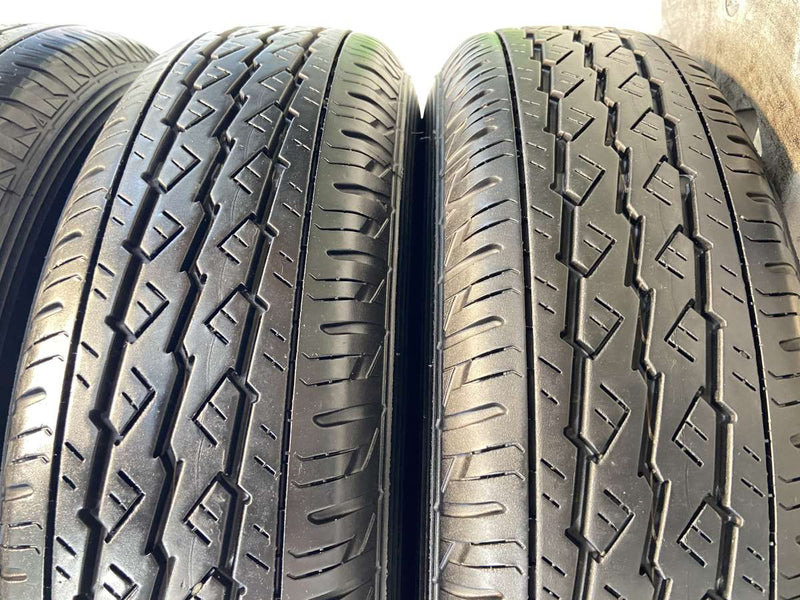 ブリヂストン K370 145/80R12 80/78LT /ダイハツ純正  4.0J+ 100-4穴 4本