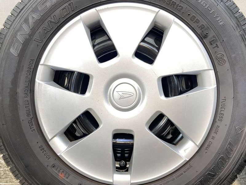 ダンロップ エナセーブ VAN01 145R12 6PR /ダイハツ純正  4.0J+ 100-4穴 4本