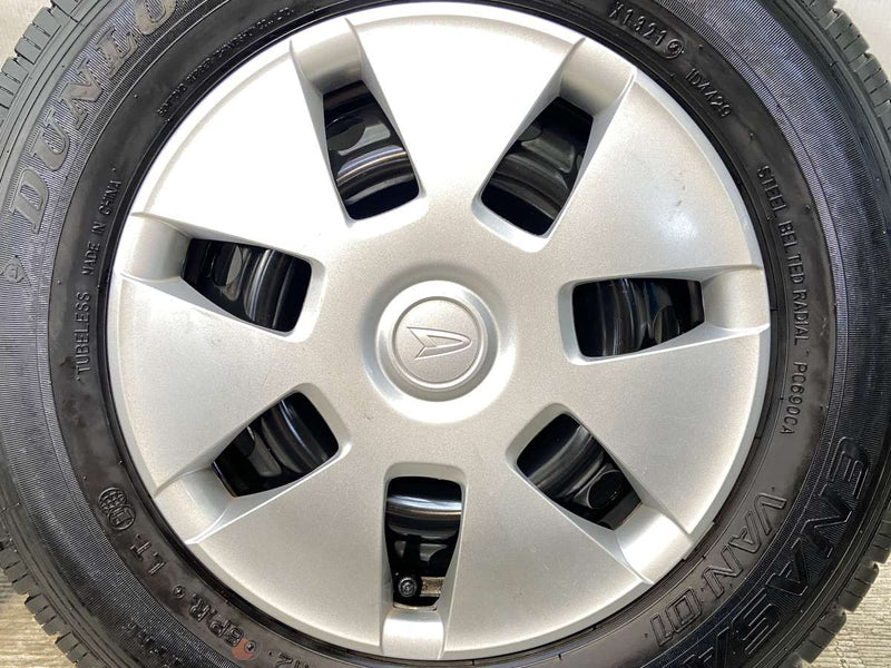 ダンロップ エナセーブ VAN01 145R12 6PR /ダイハツ純正  4.0J+ 100-4穴 4本