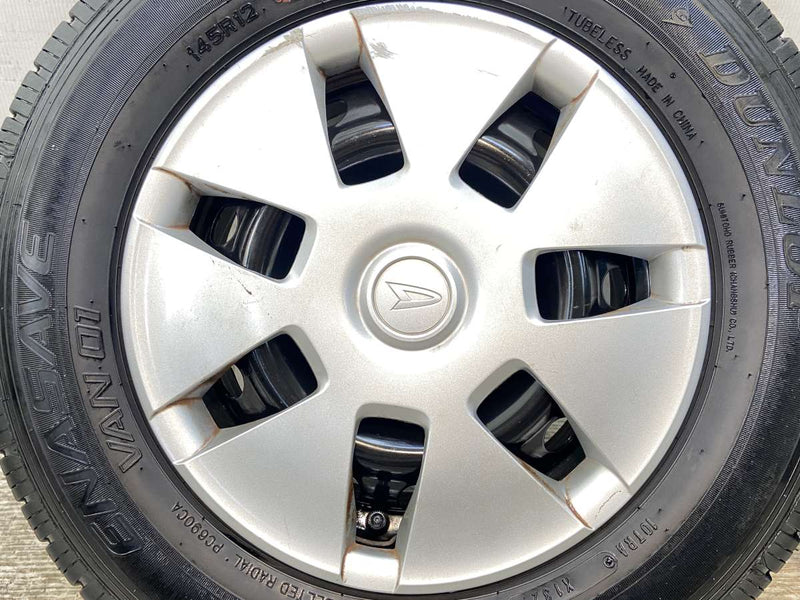 ダンロップ エナセーブ VAN01 145R12 6PR /ダイハツ純正  4.0J+ 100-4穴 4本