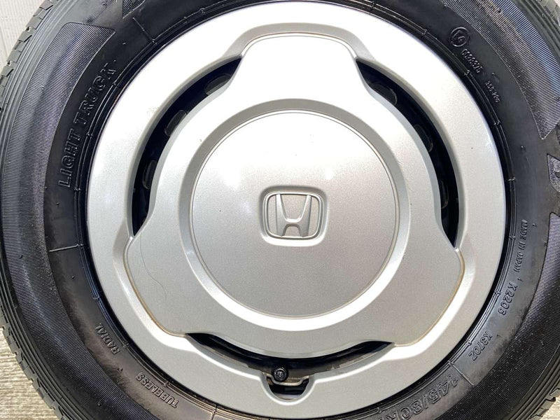 ブリヂストン K370 145/80R12 80/78LT /ホンダ純正  4.0J+ 100-4穴 4本