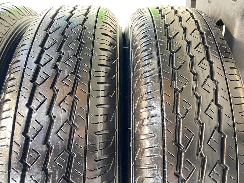 ブリヂストン K370 145/80R12 80/78LT /ダイハツ純正  4.0J+ 100-4穴 4本