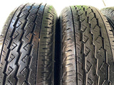 ブリヂストン K370 145/80R12 80/78LT /ダイハツ純正  4.0J+ 100-4穴 4本