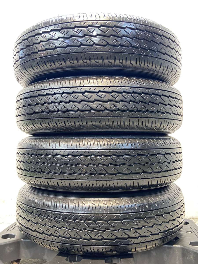 ブリヂストン K370 145/80R12 80/78LT /ダイハツ純正  4.0J+ 100-4穴 4本