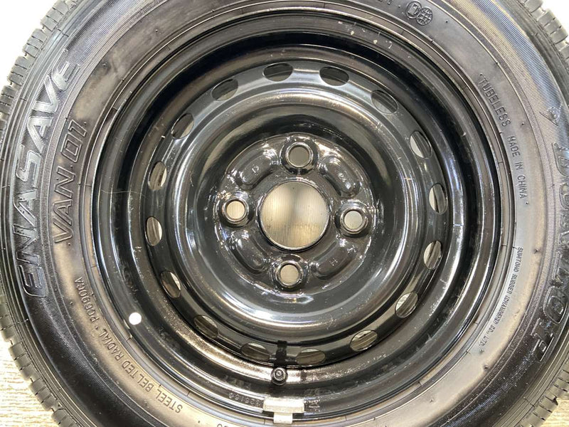 ダンロップ エナセーブ VAN01 145R12 6PR /ダイハツ純正  4.0J+ 100-4穴 4本