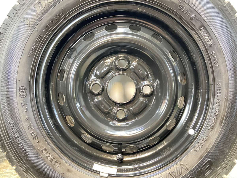 ダンロップ エナセーブ VAN01 145R12 6PR /ダイハツ純正  4.0J+ 100-4穴 4本