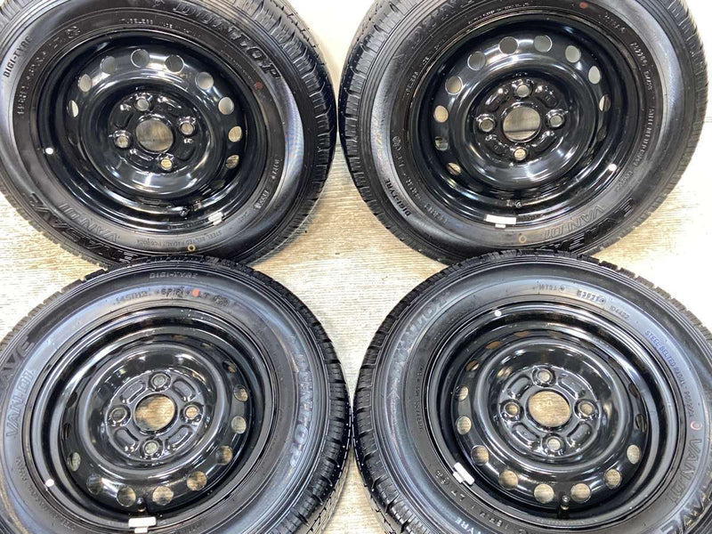 ダンロップ エナセーブ VAN01 145R12 6PR /ダイハツ純正  4.0J+ 100-4穴 4本