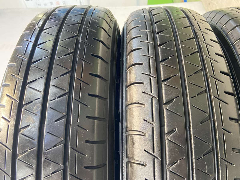 ヨコハマ ブルーアースVAN RY55 145/80R12 80/78LT /ダイハツ純正  4.0J+ 100-4穴 4本