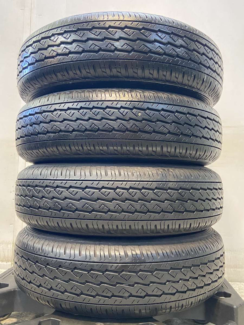 ブリヂストン K370 145/80R12 80/78LT /ダイハツ純正  4.0J+ 100-4穴 4本