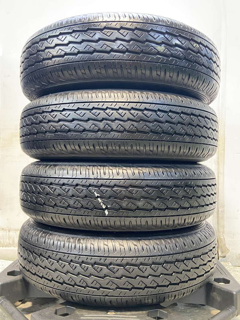 ブリヂストン K370 145/80R12 80/78LT /ダイハツ純正  4.0J+ 100-4穴 4本