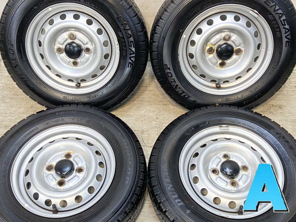 ダンロップ エナセーブ VAN01 145R12 6PR /ダイハツ純正  4.0J+ 100-4穴 4本