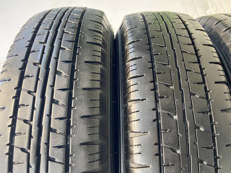 ダンロップ エナセーブ VAN01 145/80R12 80/78LT /スズキ純正  4.0J+ 100-4穴 4本