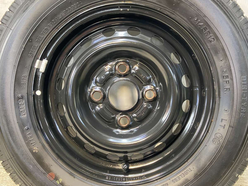 ダンロップ エナセーブ VAN01 145R12 6PR /ダイハツ純正  4.0J+ 100-4穴 4本