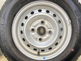 ダンロップ エナセーブ VAN01 145/80R12 80/78LT /　 TOPY A10D 4.0J+ 100-4穴 4本