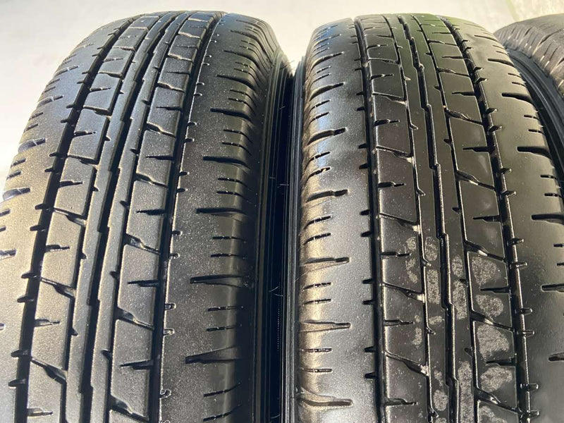 ダンロップ エナセーブ VAN01 145/80R12 80/78LT /　 TOPY A10D 4.0J+ 100-4穴 4本