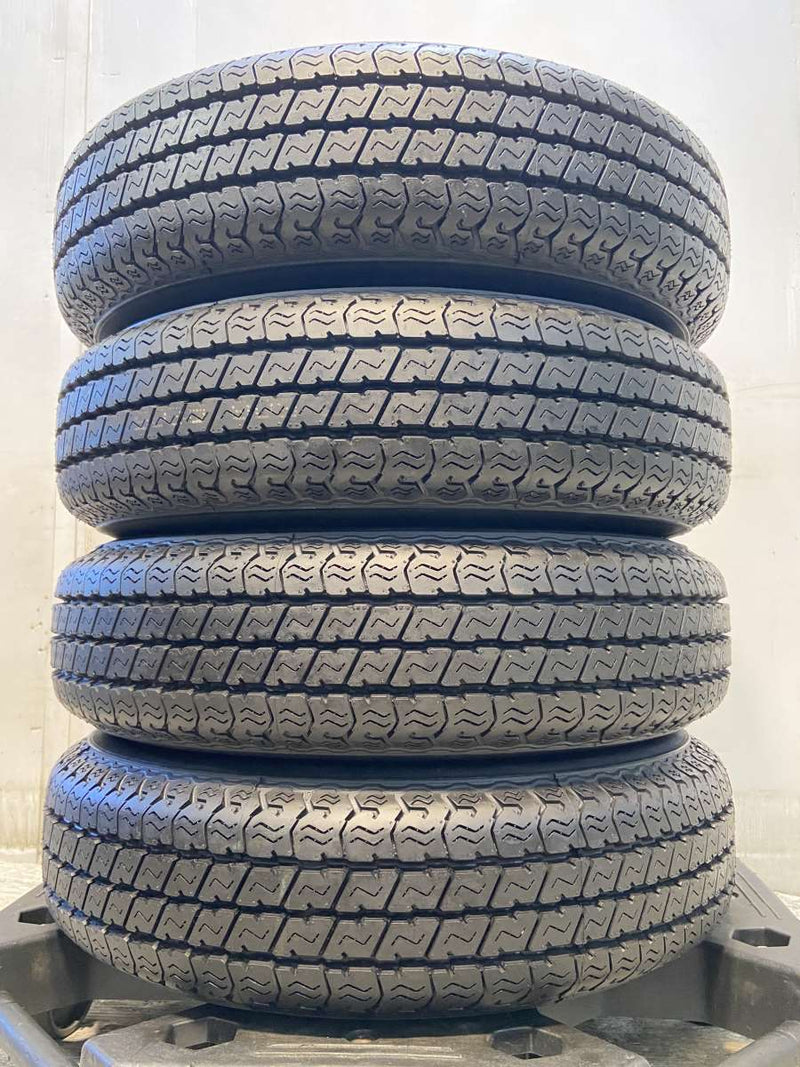 ヨコハマ スーパーバン 356 145/80R12 80/78LT /ホンダ純正  4.0J+ 100-4穴 4本