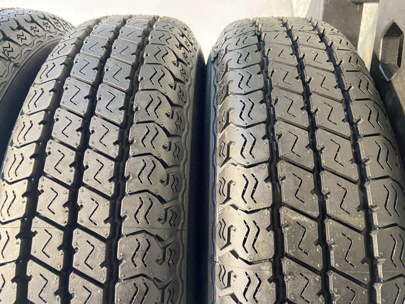 ヨコハマ スーパーバン 356 145/80R12 80/78LT /ホンダ純正  4.0J+ 100-4穴 4本