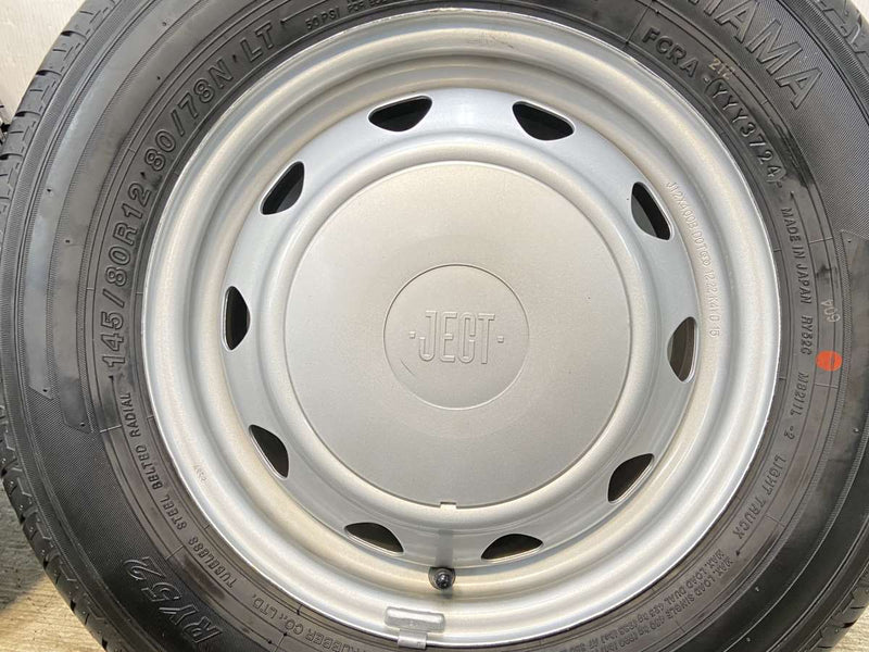 ヨコハマ ジョブ RY52 145/80R12 80/78LT /　 JECT WD 4.0J+ 100/110/114.3-4穴 4本