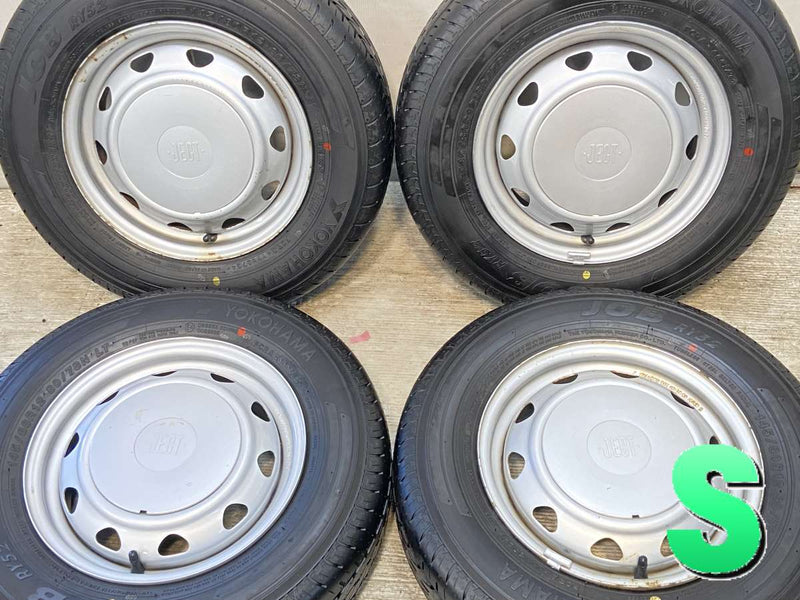 ヨコハマ ジョブ RY52 145/80R12 80/78LT /　 JECT WD 4.0J+ 100/110/114.3-4穴 4本