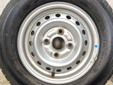 ダンロップ エナセーブ VAN01 145/80R12 80/78LT /スズキ純正  4.0J+ 100-4穴 4本