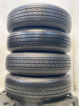 ブリヂストン K370 145/80R12 80/78LT /ダイハツ純正  4.0J+ 100-4穴 4本