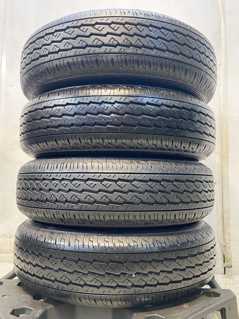 ブリヂストン K370 145/80R12 80/78LT /ダイハツ純正  4.0J+ 100-4穴 4本