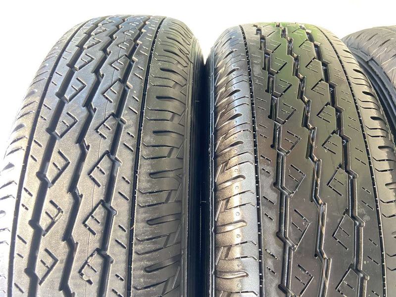 ブリヂストン K370 145/80R12 80/78LT /ダイハツ純正  4.0J+ 100-4穴 4本