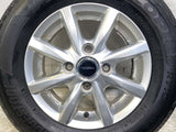 ブリヂストン エコピア R710 145/80R12 80/78N LT /ブリヂストン TOPRUN 4.0J+42 100-4穴 4本