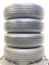 ブリヂストン K370 145/80R12 80/78N LT /スズキ純正 A10D 4.0J+ 100-4穴 4本