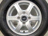 ブリヂストン K370 145/80R12 80/78N LT /　 FEID 4.0J+40 100-4穴 4本